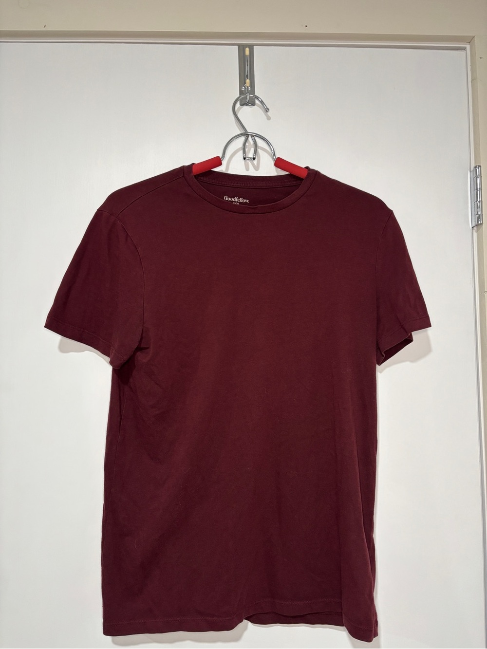 Goodfellow & Co Men's Crewneck Tee - Wine